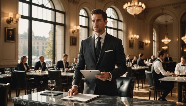 Carrière en salle et management de restaurant chic