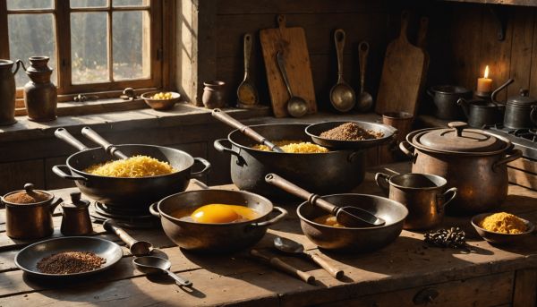 Histoire fascinante des ustensiles et des arts culinaires