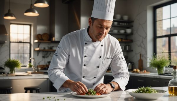 Quel est le quotidien inspirant d'un chef doublement étoilé ?