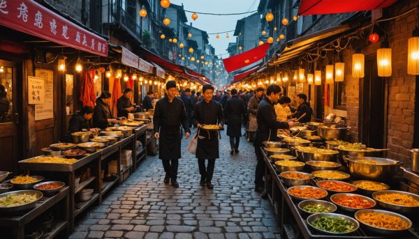 Street food gastronomique et traditions du monde entier